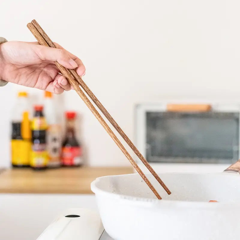 Palillos de madera más largos para olla caliente (1 par)