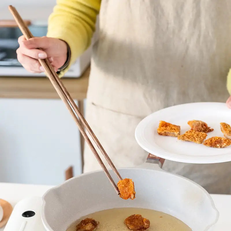 Palillos de madera más largos para olla caliente (1 par)
