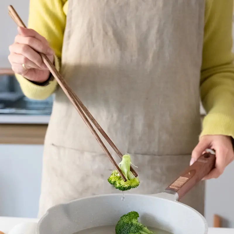 Palillos de madera más largos para olla caliente (1 par)