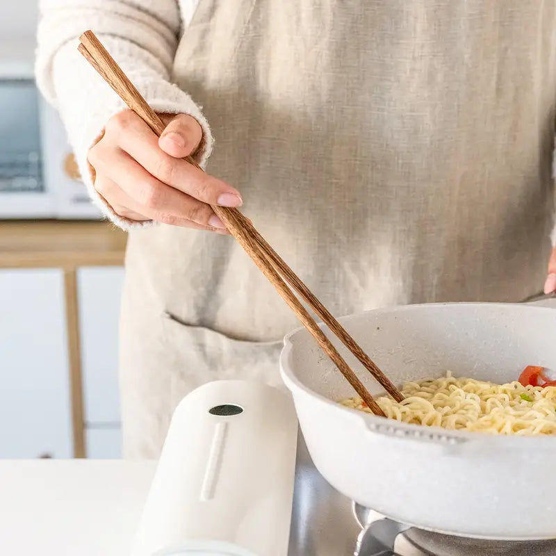 Palillos de madera más largos para olla caliente (1 par)
